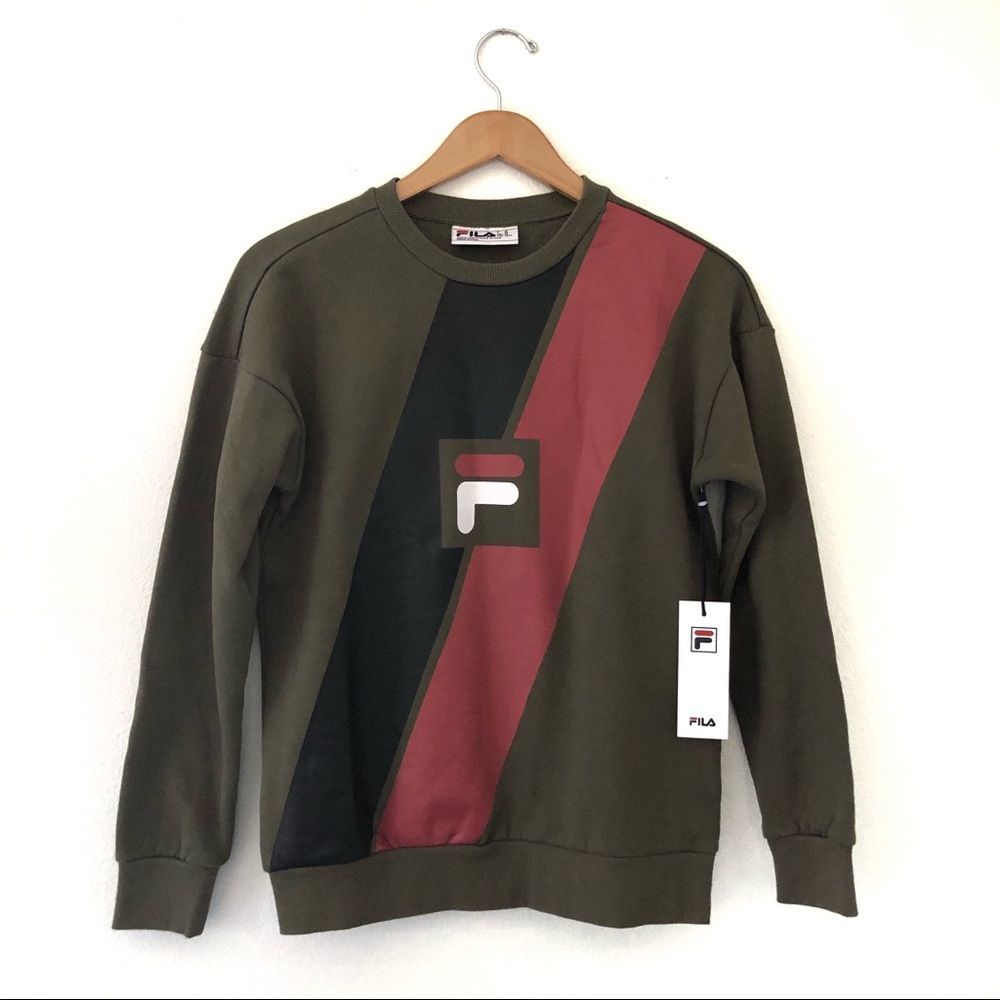 Fila Agathe Sweatshirt Crewneck Graphic Logo
